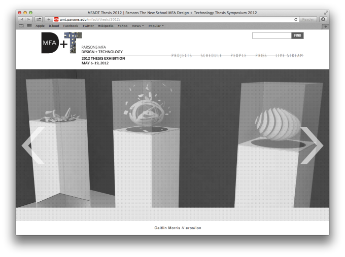 Parsons ux design image